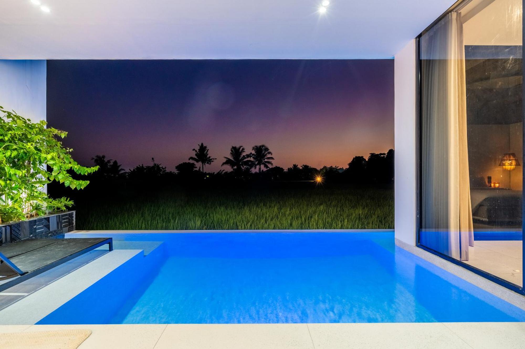 Anyuta Rai Villa Ubud Bagian luar foto